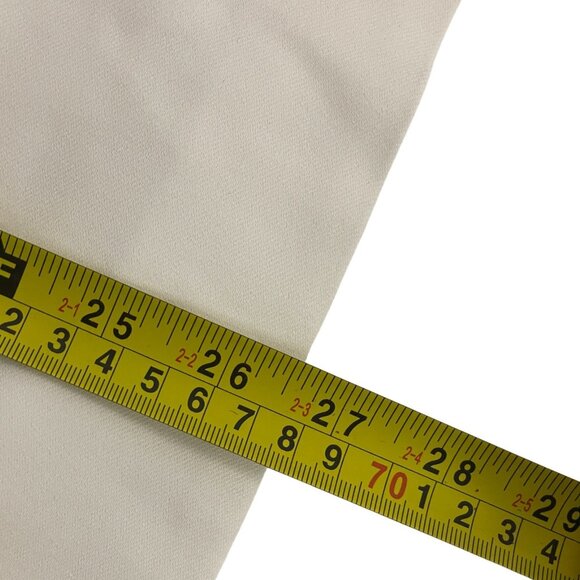 Zara Womens Blazer Suit Jacket S Small Ecru Topstitched Polyester 2818/781 NWT - Picture 15 of 16